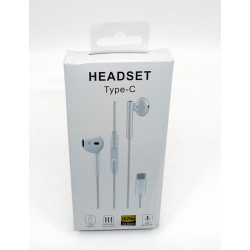 FONE DE OUVIDO ESTÉREO USB TIPO C HUAWEI CM33 BRANCO